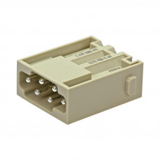Вставка штифта HARTING 09140062633 - Han E 6 MOD-M-QL 16A