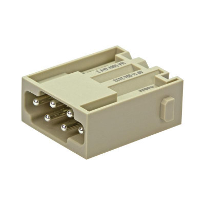 Вставка штифта HARTING 09140062633 - Han E 6 MOD-M-QL 16A