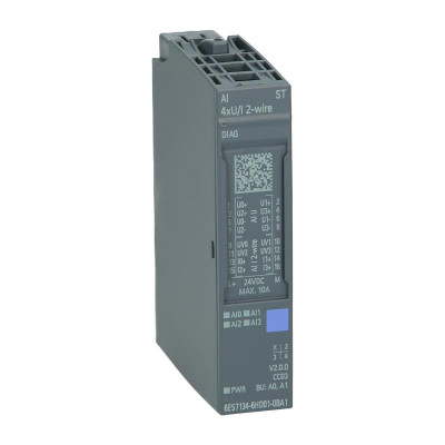 Siemens SIMATIC ET 200SP AI 4x U/I 2-проводной - 6ES7134-6HD01-0BA1