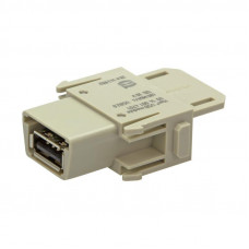 Гнездовая вставка HARTING 09140014701 - Han USB MOD F GENDER CHANGER