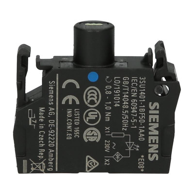 Светодиодный элемент Siemens SIRIUS ACT 3SU1401-1BF50-1AA0