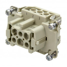 Вставка HARTING 09330062701 - Han 6E-BU-S Вставка HARTING 09330062701 - Han 6E-BU-S