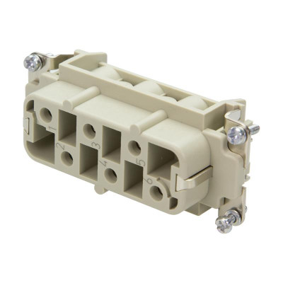 Вставка HARTING 09310062701 - Han 6 HSB-BU