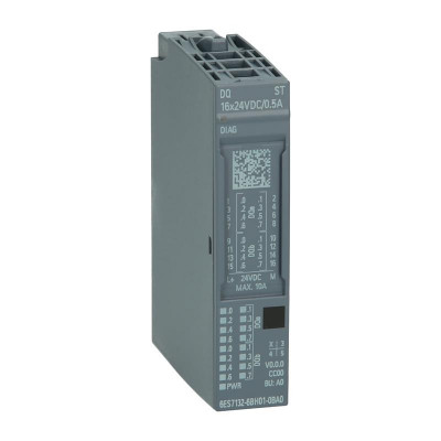 Siemens SIMATIC ET 200SP DQ 16x24 В пост. тока/0.5 А ST - 6ES7132-6BH01-0BA0