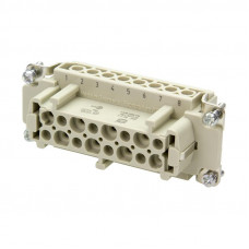 Вставка HARTING 09330162701 - Han 16E-BU-S