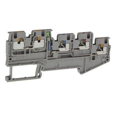 Клеммная колодка инициатора/исполнительного устройства  PHOENIX  -  3244520 PTIO1.5/S/4-LED24GN