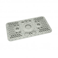 Фланцевая плита с мембранами Rittal AX 2566.300 - 401 x 221 мм