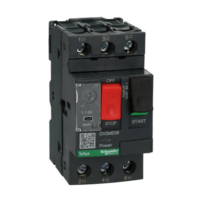 Автоматический выключатель Schneider Electric TeSys GV2ME06
