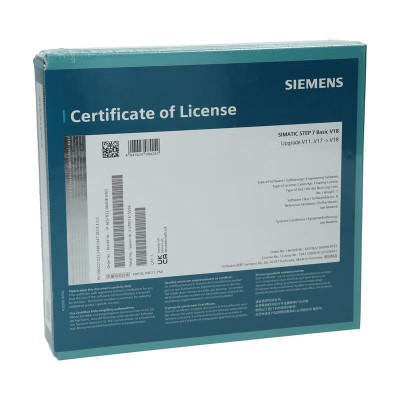 Siemens SIMATIC STEP 7 Basic V18. обновление — 6ES7822-0AA08-0YE5