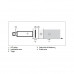 Индуктивный датчик безопасности ifm electronic GG854S - GIGK4008-2PO/SIL2/US