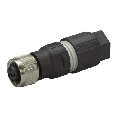 Разъем M12    PHOENIX  -  1641772 SACC-M12FS-4QO-0.75-M