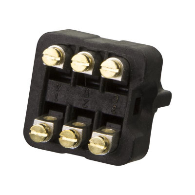 Вставка HARTING 09700062813 - Han 3A-STAF 6 FE -S
