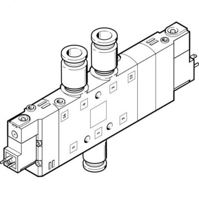 Распределитель с электроуправлением Festo CPE24-M1H-5/3E-QS-10
