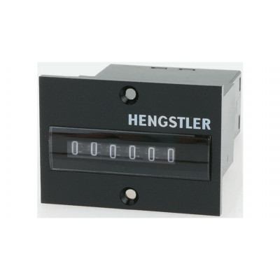 Hengstler 866 верхний счетчик с 6 цифрами, импульсный, макс. 10 Гц, 115 В переменного тока