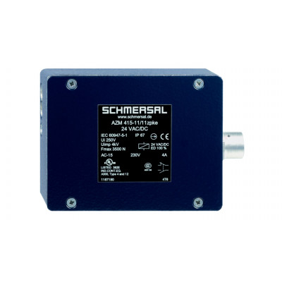 Магнитный выключатель 101167190 AZM415-11/11 ZPKE 24VAC/DC-M20 SCHMERSAL