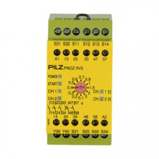 РЕЛЕ БЕЗОПАСНОСТИ PILZ PNOZ XV3 3/24VDC 3n/o 2n/o t арт.774542